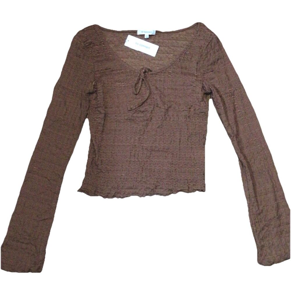 Cropped Top Brown - Size S